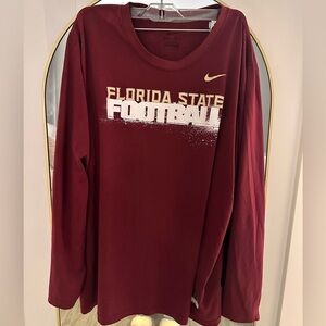 Nike Florida State Football long sleeve t shirt